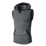 Men’s Sleeveless Pullover Hoodie